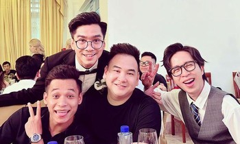 Những bức ảnh hiếm hoi tại đám cưới PewPew: Lâu lắm rồi Tứ hoàng streamer mới có dịp hội ngộ!