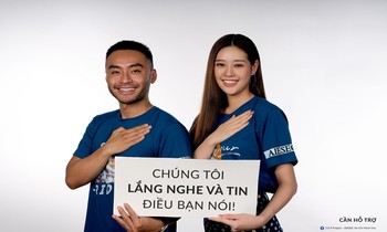 Khánh Vân, Dustin Phúc Nguyễn kêu gọi “Hãy cất tiếng nói” vì nạn nhân quấy rối tình dục