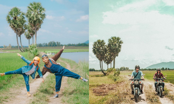 Rủ ngay hội bạn thân tới chụp ảnh “sống ảo” với cây thốt nốt hình trái tim ở An Giang nào!