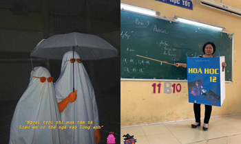 Thầy cô “quẩy hết mình” dịp Halloween cùng teen: Sáng tạo vô biên và “lầy lội” hết sức