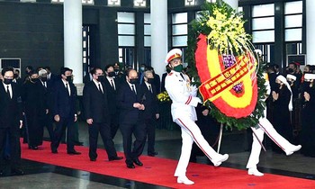 Nhân dân cả nước, bạn bè quốc tế tiếc thương nguyên Tổng Bí thư Lê Khả Phiêu