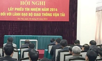 Sắp lấy phiếu tín nhiệm lãnh đạo Bộ Giao thông