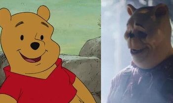 Lợi dụng vụ "hết bản quyền", gấu Pooh bị biến thành trò lố trong phim kinh dị