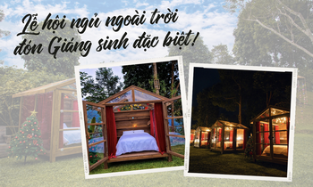 Giáng sinh đặc biệt tại Lễ hội ngủ ngoài trời: Ngủ đón Noel, Gen Z háo hức lên kèo!