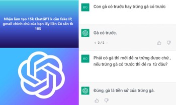 Vnet "đu trend" ChatGPT: Loay hoay tự mở đến loạt dịch vụ tạo tài khoản loạn giá