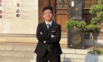 Võ Hoàng Hải - Gương mặt trẻ Việt Nam tiêu biểu 2022 nhỏ tuổi nhất