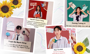 Kỷ yếu "nghệ cả vườn" của teen 2K5: Từ làm thơ thả thính đến viết bằng cấu hình electron