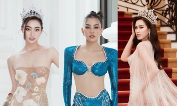 Hoa hậu Đỗ Thị Hà, Lương Thùy Linh lộ nhan sắc 'mộc' qua video không chỉnh sửa