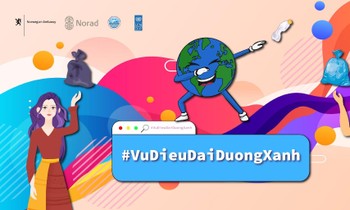 Khởi động thử thách TikTok - Vũ Điệu Đại Dương Xanh