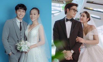 Đình Tú với hai "người tình màn ảnh" Huyền Lizzie và Phương Oanh, ai đẹp đôi hơn?