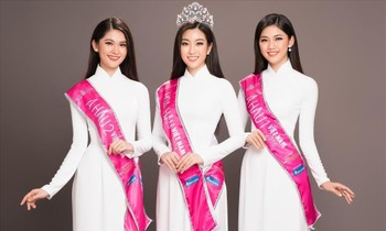 Top 3 'Hoa hậu Việt Nam 2016’ cùng làm một hành động đặc biệt khiến nhiều khán giả trầm trồ