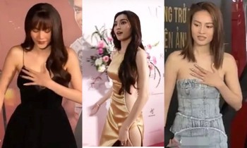 Khó đỡ như Lan Ngọc: Liên tục gặp sự cố với váy quây nhưng vẫn đam mê thiết kế này