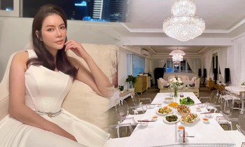Lộ hình ảnh bên trong căn biệt thự triệu đô của Lý Nhã Kỳ, góc nào cũng chuẩn "hoàng gia"