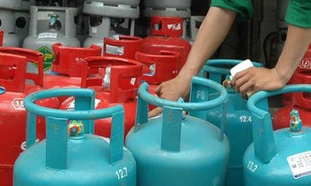 Giá gas bán lẻ giảm 19.000 đồng/bình /12kg từ ngày 1/5