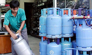 Gas tăng 15.000 đồng/bình