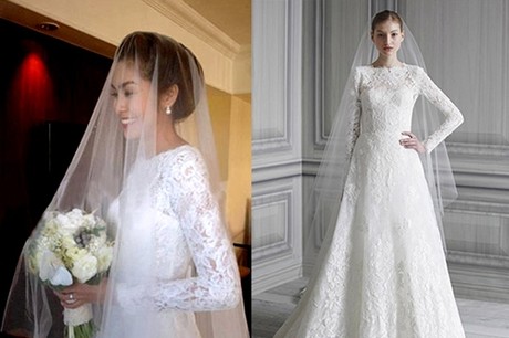 Váy cưới của công nương Kate Middleton bị tố đạo ý tưởng  Kate middleton  wedding dress Kate middleton wedding Bridal crown tiara