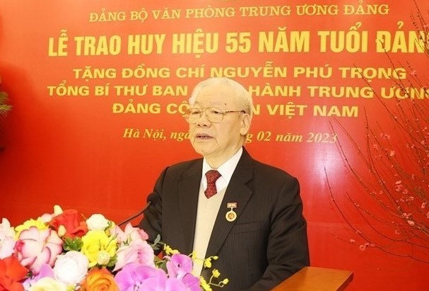 Tổng Bí thư Nguyễn Phú Trọng: Nguyện suốt đời phấn đấu, hy sinh để xứng đáng là một đảng viên