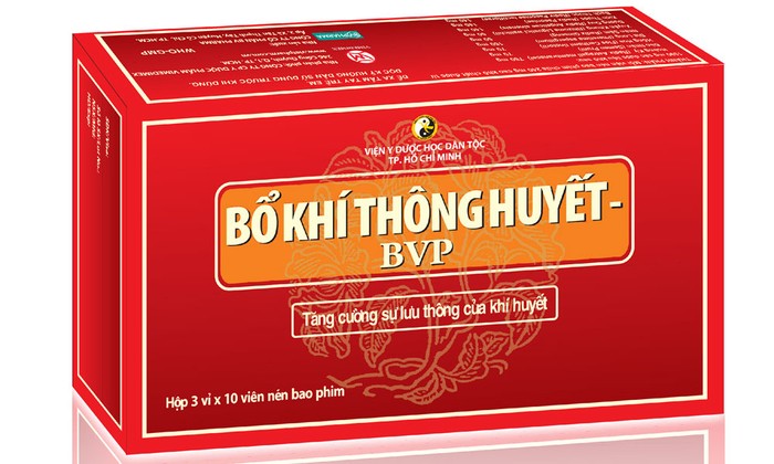Bổ khí thông huyết BVP đạt danh hiệu Ngôi sao thuốc Việt 2014