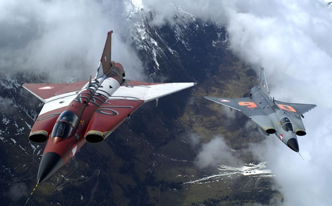 Saab 35 Draken: 'Rồng sắt' đáng sợ của Không quân Thụy Điển