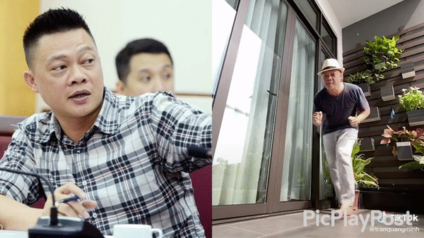 Trái ngược vẻ nghiêm túc lên hình, MC Quang Minh đăng clip &apos;lầy lội&apos; gây sốt