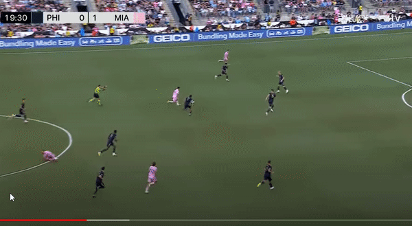 Messi lập siêu phẩm sút xa từ gần 30 mét, Inter Miami vào chung kết ảnh 1