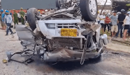 Hiện trường vụ tai nạn kinh hoàng khiến 8 người tử vong ở Quảng Nam