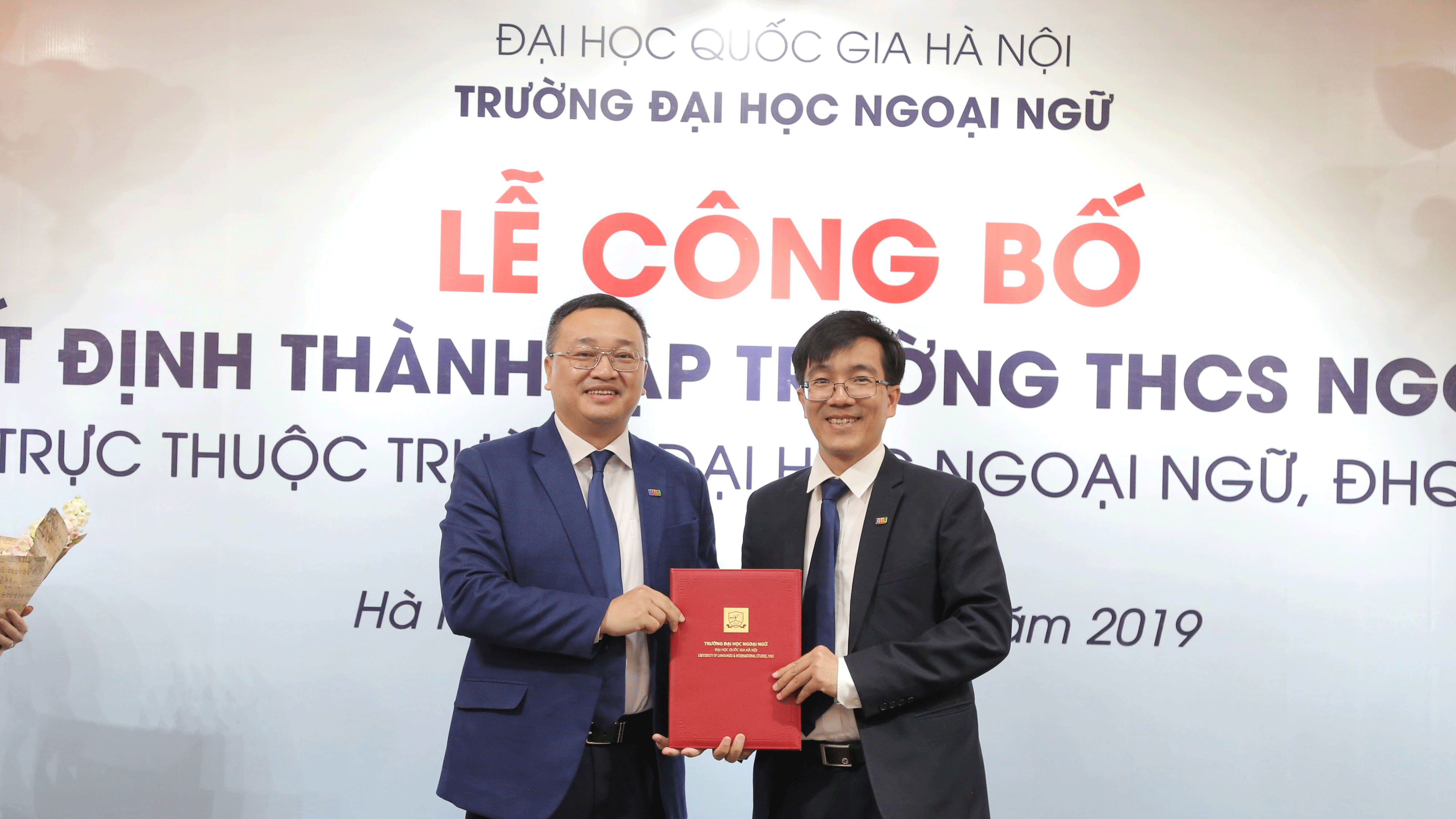 Chính thức thành lập Trường THCS Ngoại ngữ ảnh 1