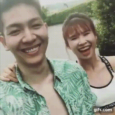 Khởi My - Kelvin Khánh tiếp tục thể hiện độ "lầy" khi quay clip du lịch chỉ với một biểu cảm! ảnh 1