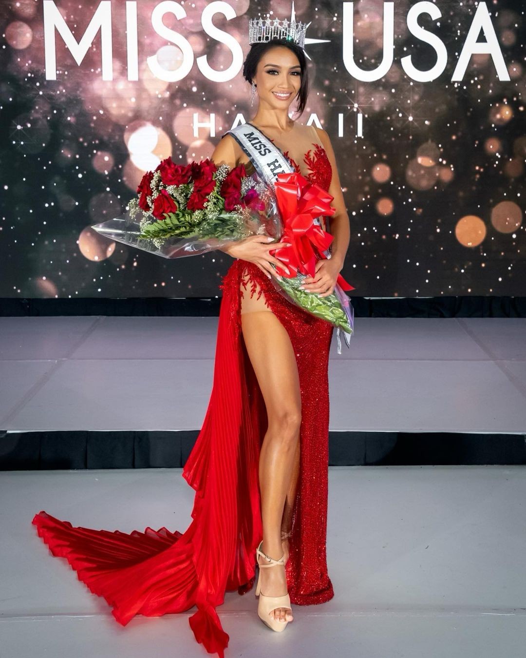 Nhan sắc người đẹp lai Việt thi Hoa hậu Mỹ 2023 ảnh 1