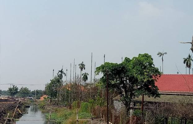 Nhà nứt, cây trồng chết hàng loạt vì 'siêu dự án' thoát nước ảnh 4
