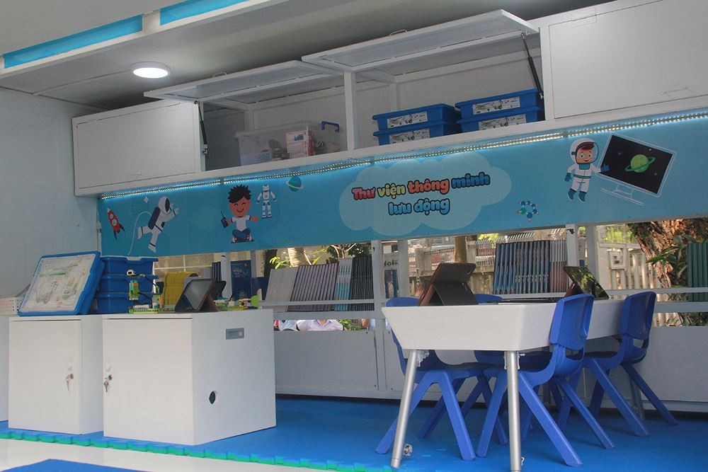 Thư viện thông minh giúp bạn nhỏ học STEM, phòng tránh xâm hại ảnh 5