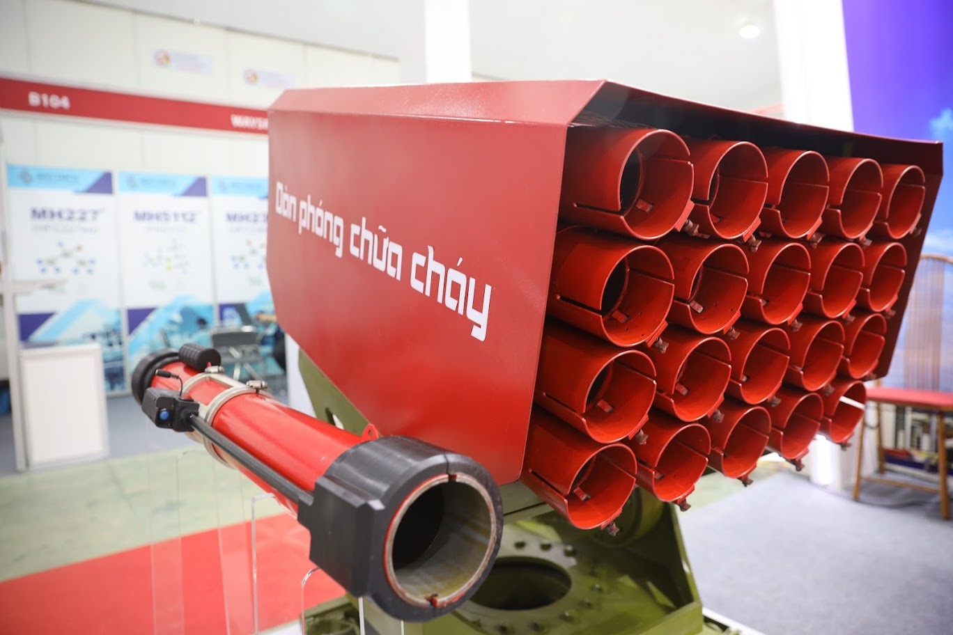 Cận cảnh thiết bị chữa cháy, cứu hộ hiện đại tại triển lãm lớn nhất từ trước tới nay ảnh 9