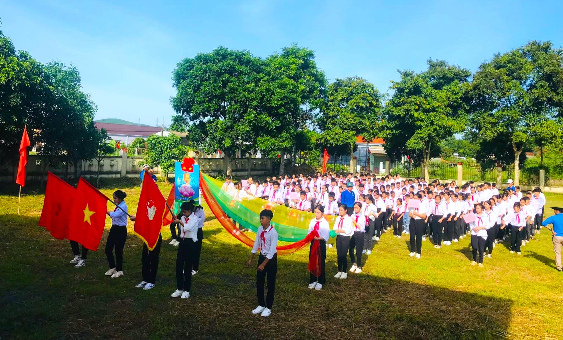 Thiếu nhi Nghệ An đồng diễn nghi thức đội ảnh 11