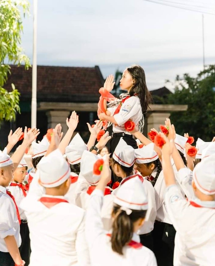 Thiếu nhi Nghệ An đồng diễn nghi thức đội ảnh 5