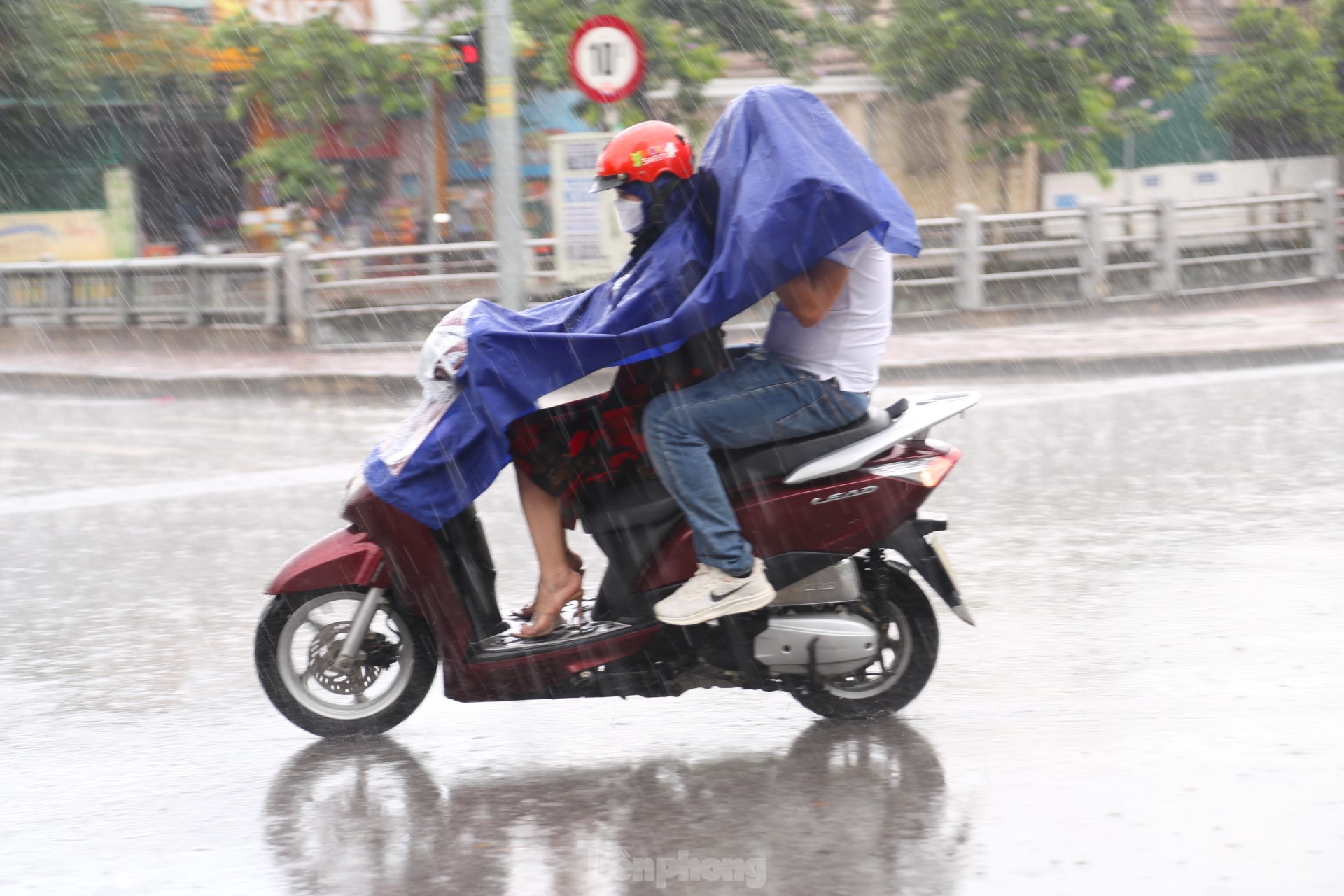 Mưa 'vàng' hạ nhiệt 'chảo lửa' thành Vinh ảnh 4