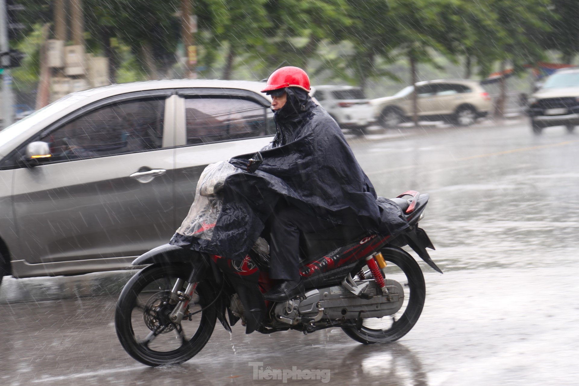 Mưa 'vàng' hạ nhiệt 'chảo lửa' thành Vinh ảnh 2