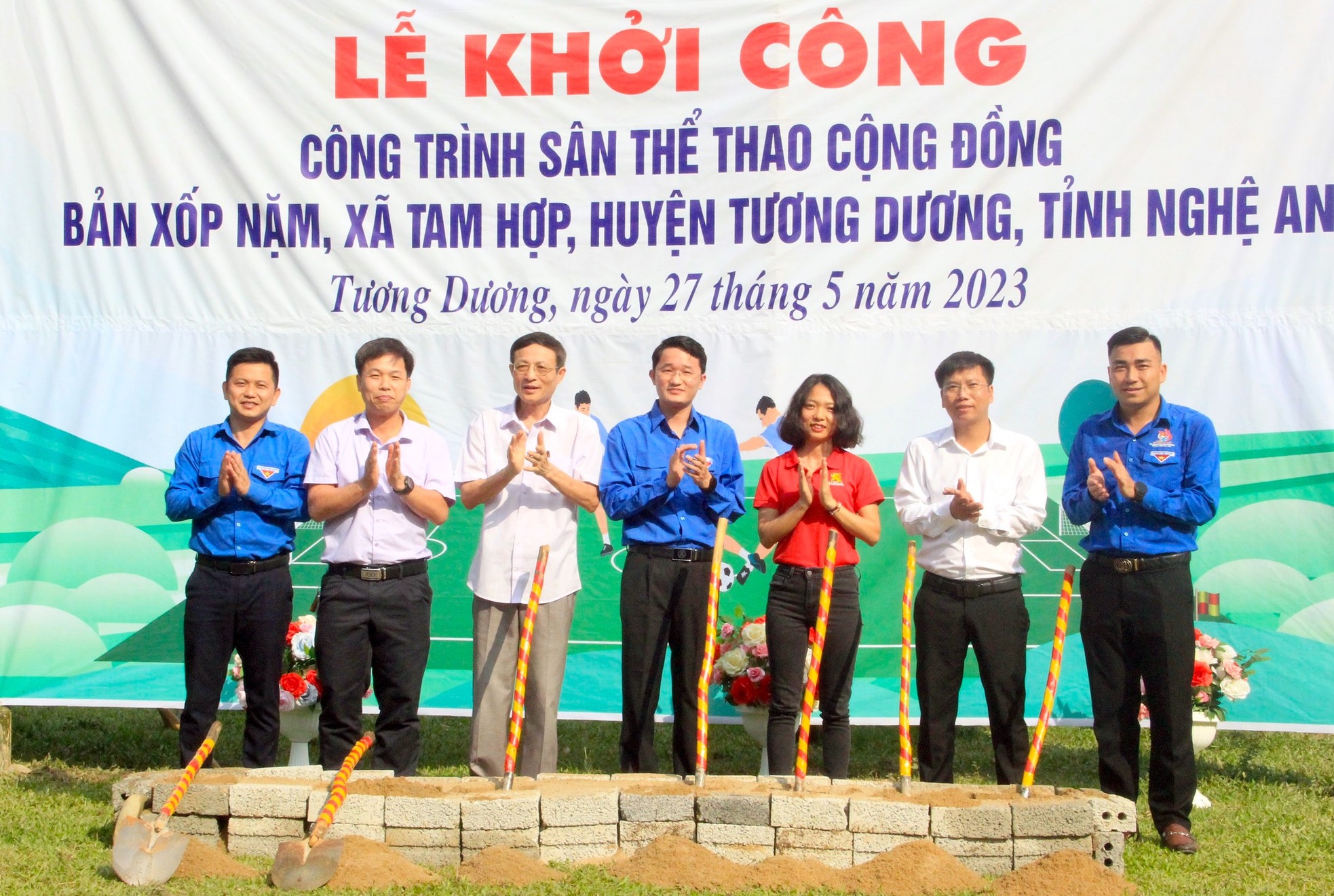 Những hình ảnh ấn tượng tình nguyện hè 2023 ở Nghệ An ảnh 3