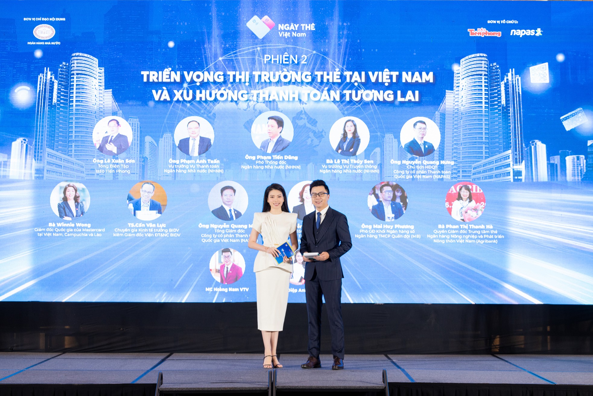 Tiết lộ về bộ đôi MC tài chính Hoàng Nam - Điệp Anh ảnh 2