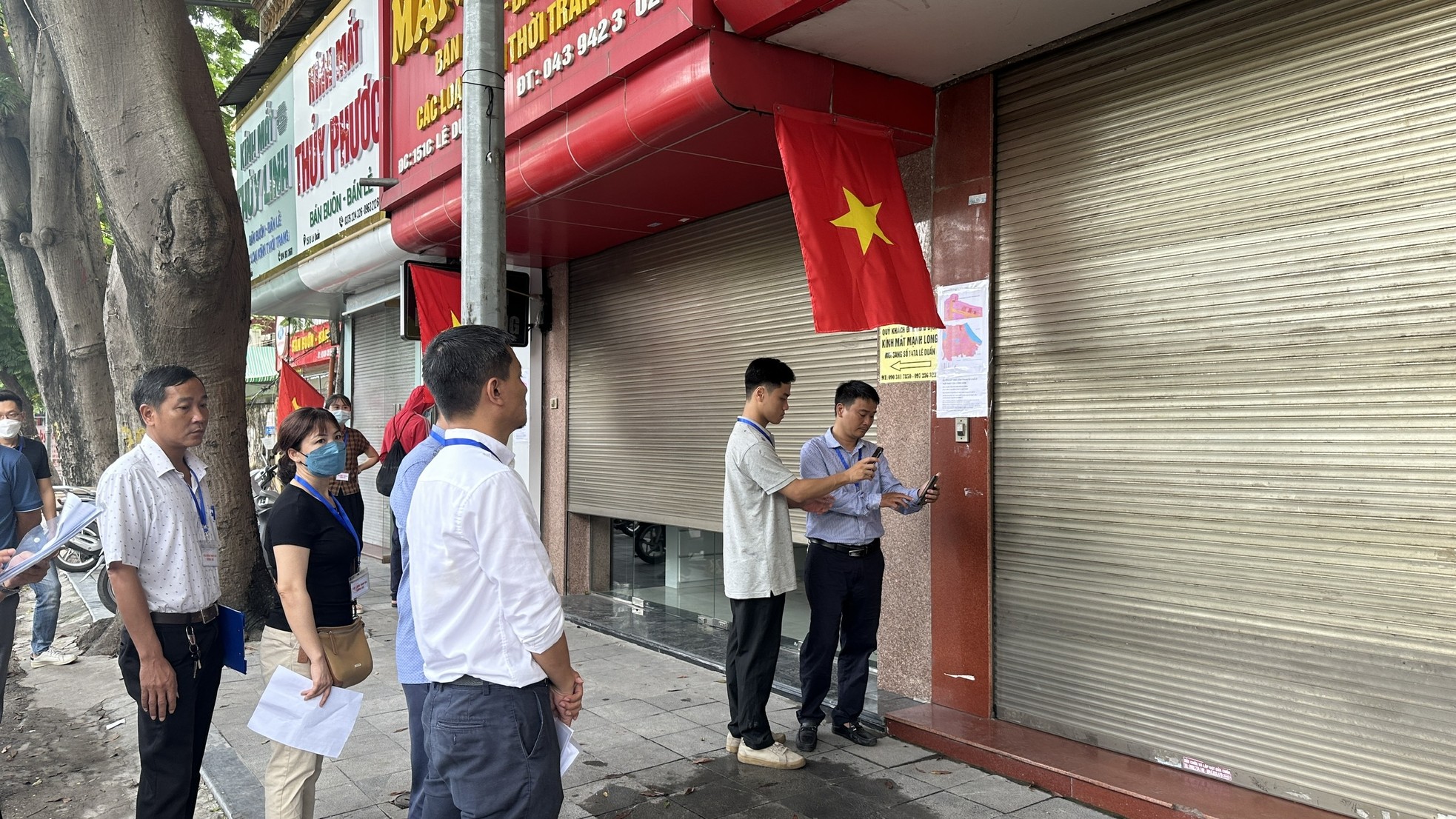 Cưỡng chế kiểm đếm bắt buộc 7 hộ dân thuộc dự án mở rộng trụ sở Bộ Công an ảnh 1