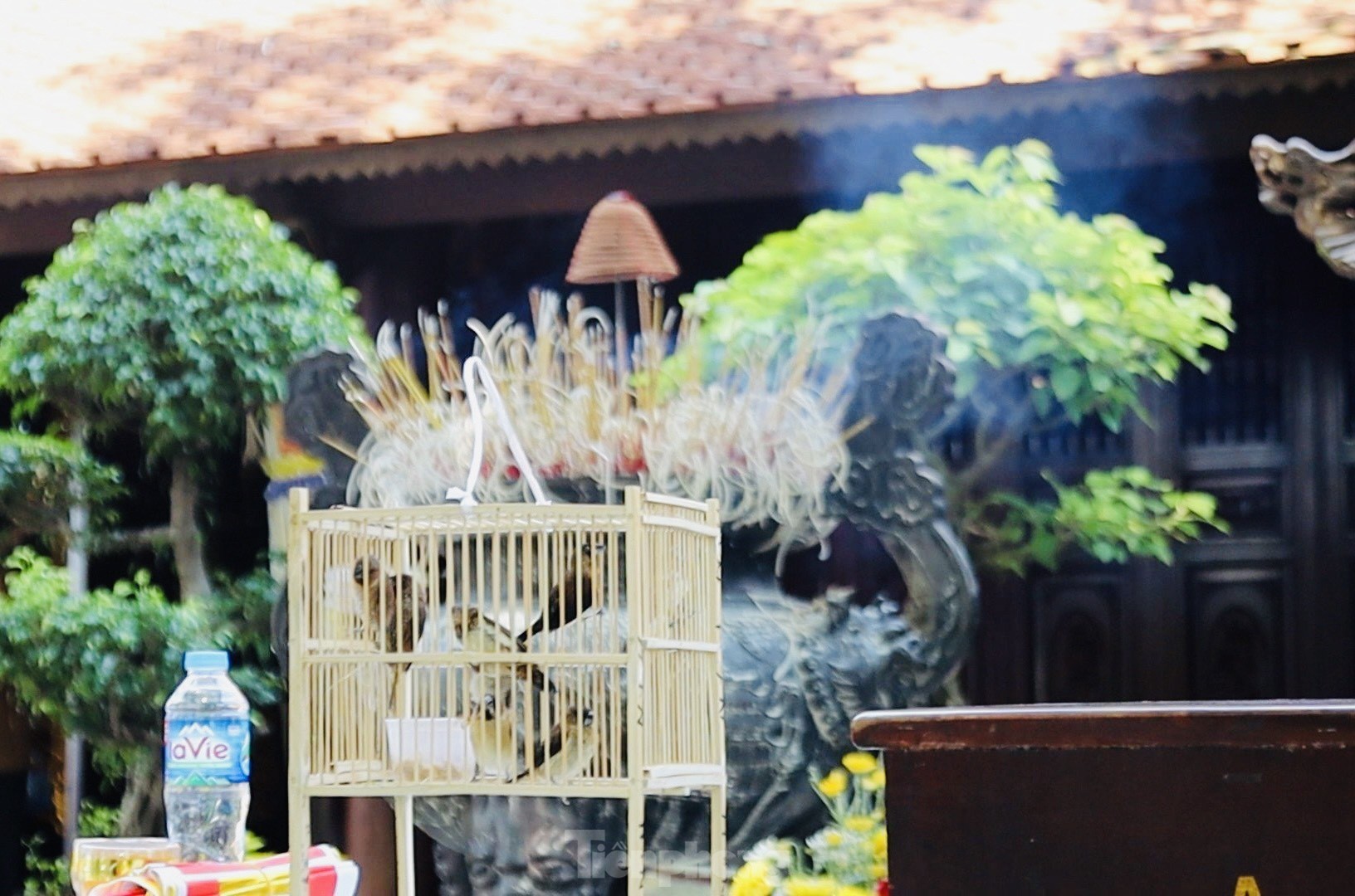 Người dân tấp nập đi chùa cầu an ngày rằm tháng Bảy ảnh 11