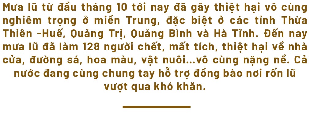 Miền Trung, những ngày oằn mình trong mưa lũ ảnh 1