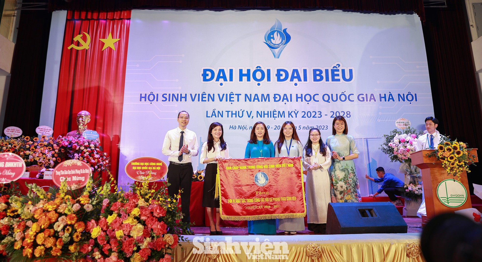Nhiều ứng dụng công nghệ trong Đại hội Đại biểu Hội Sinh viên ĐHQG Hà Nội