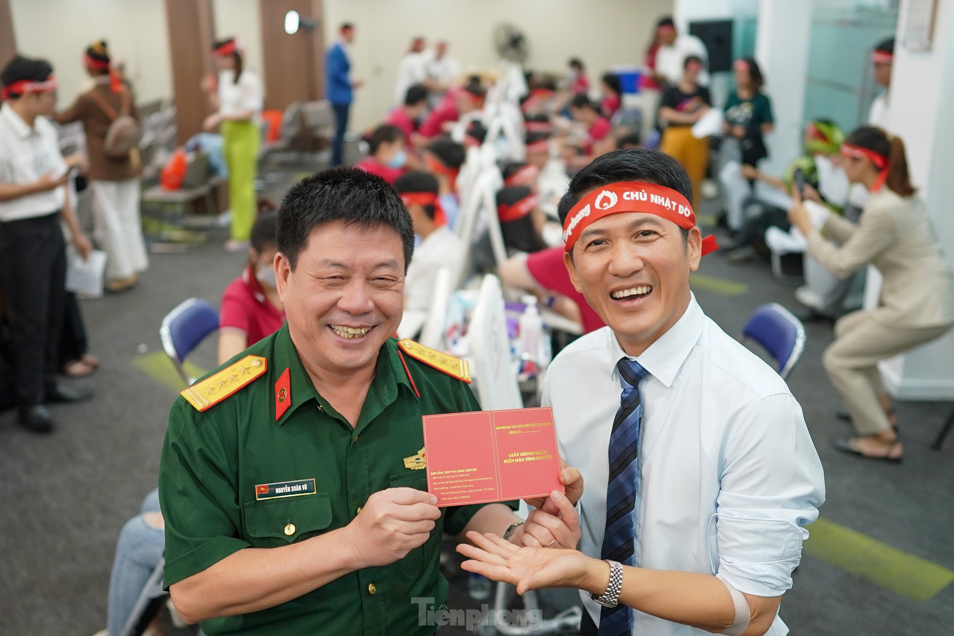 Sôi nổi ngày hội hiến máu Chủ nhật Đỏ tại trụ sở công ty Amway Việt Nam ảnh 11