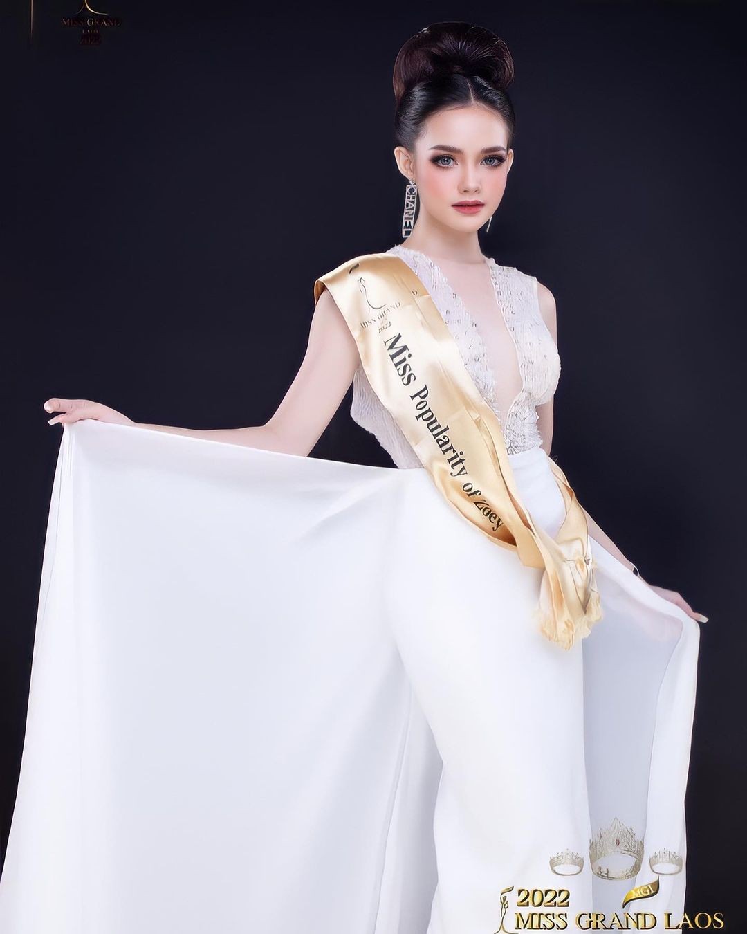 Nhan sắc người đẹp lai Pháp ở Hoa hậu Hòa bình Lào ảnh 13