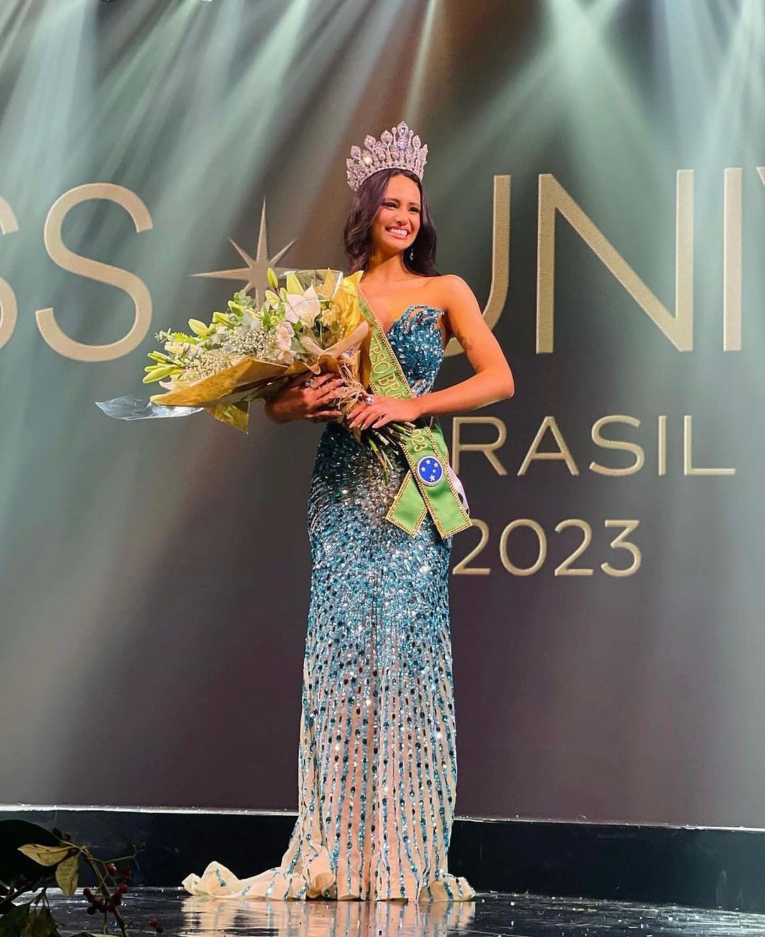 Nhan sắc cô gái 19 tuổi đăng quang Hoa hậu Hoàn vũ Brazil ảnh 3