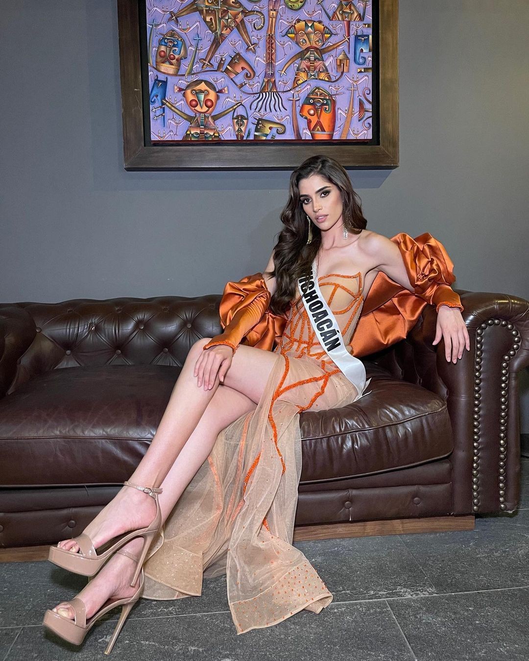 Nhan sắc Hoa hậu Hoàn vũ Mexico 2023 có chiều cao 1,81 m ảnh 15