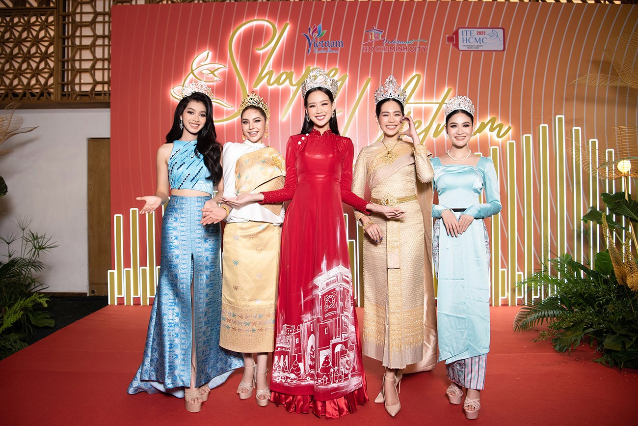 Bốn Hoa hậu quốc tế đến Việt Nam du lịch cùng Bảo Ngọc ảnh 1