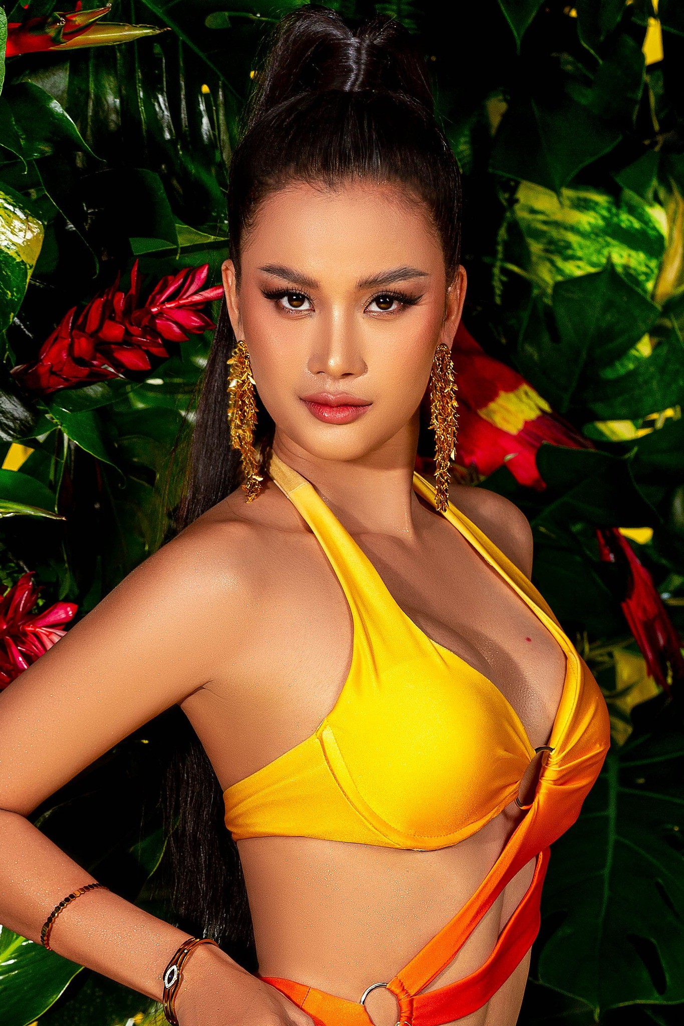 Nhan sắc 5 người đẹp trình diễn áo tắm đẹp nhất Miss Universe Vietnam ảnh 3