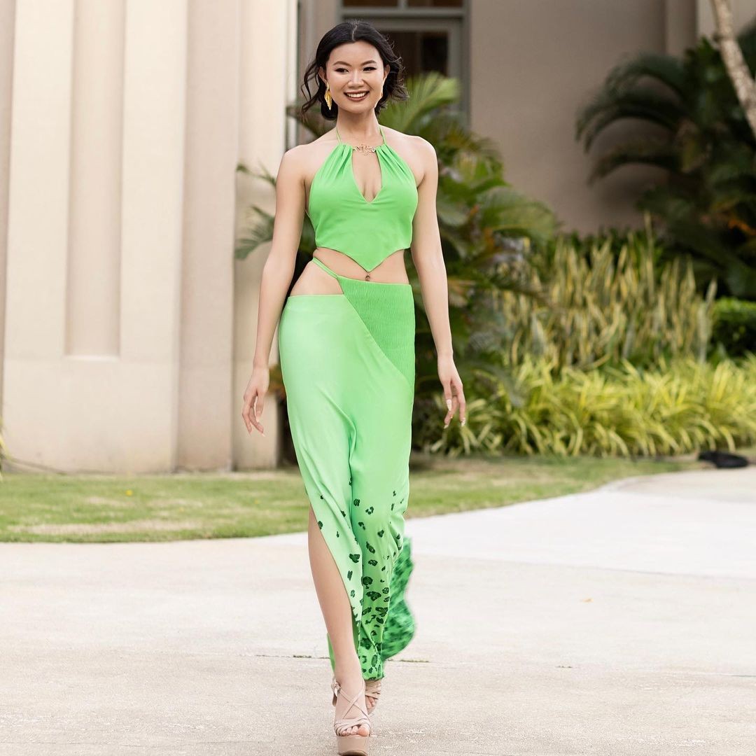 Nhan sắc người đẹp có khối u trong ngực giành ngôi Á hậu 2 Miss Universe Vietnam ảnh 19