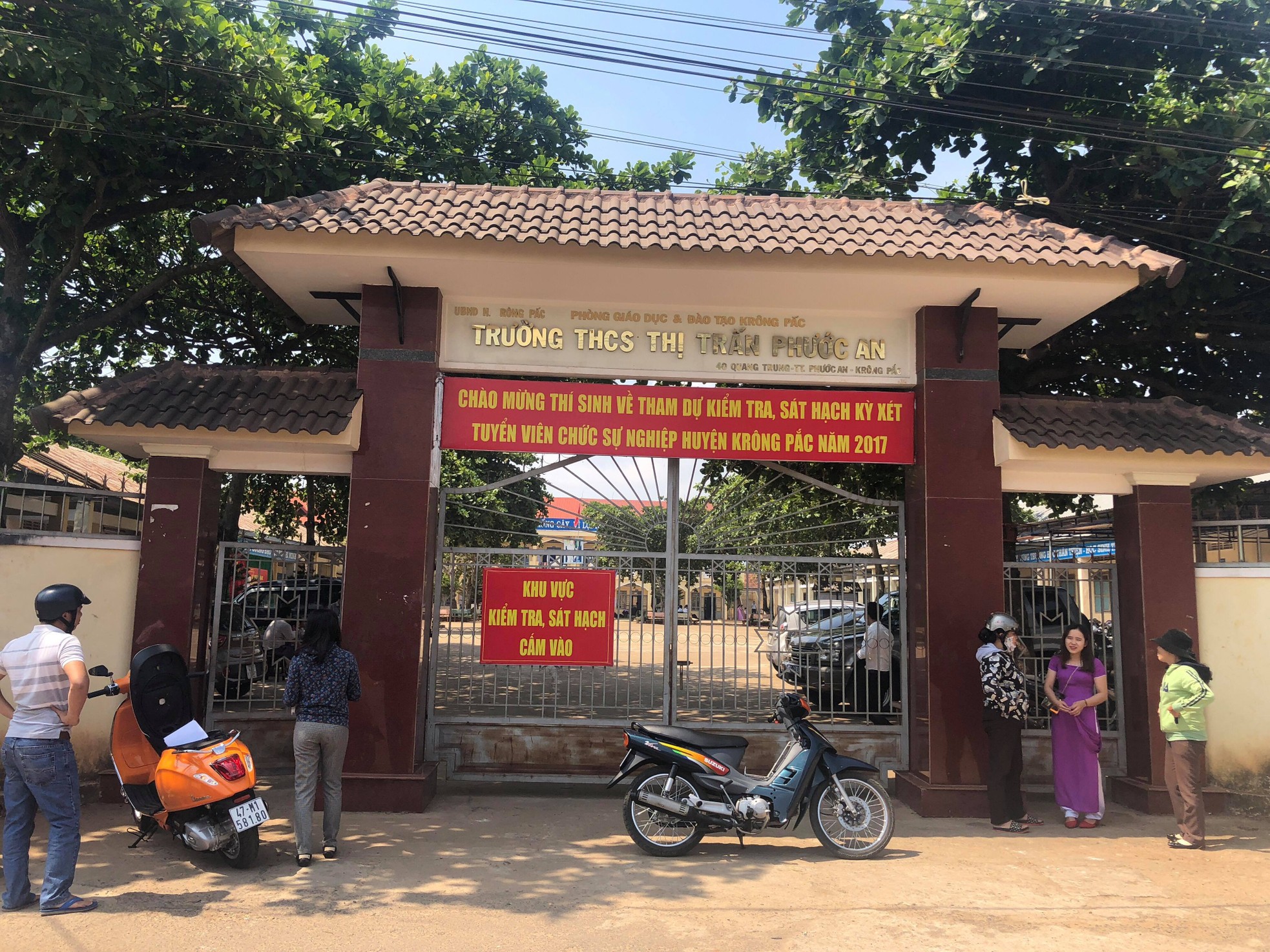 Nơi tổ chức thi tuyển viên chức cho hơn 400 giáo viên
